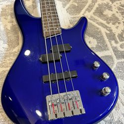 FS/FT Ibanez SR 300 DX Deluxe Active Electric Bass Guitar with Hardshell Case, Locking Strap, and Cable