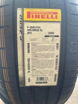 New 255/45/20 Pirelli P-zero pz4