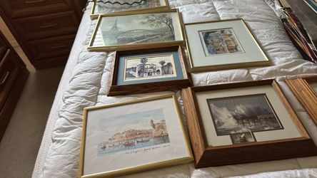 Pictures .. Paris … california beaches painting