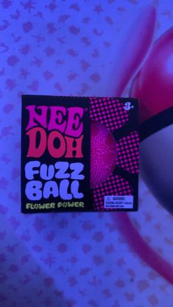 Pink Needoh fuzzball