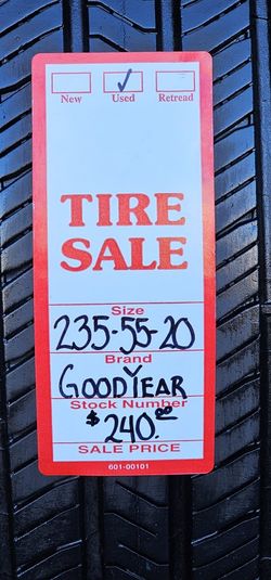 235/55/20 GOODYEAR EAGLE TOURING $240.00
