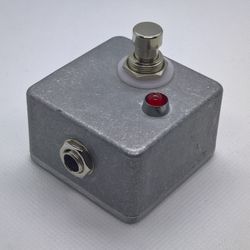 Guitar or Bass Amp Amplifier Latching Footswitch Pedal with LED 