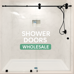 Frameless Glass Sliding Shower Door