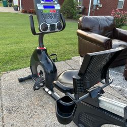 🚴‍♀️ Schwinn Recumbent Exercise Bike – Like New 💪🔥