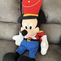 Disney Christmas Mickey Nutcracker Plush