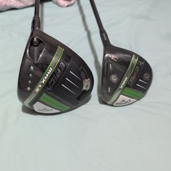 Callaway Epic Max set of Woods