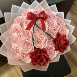 pink flower bouquet 
