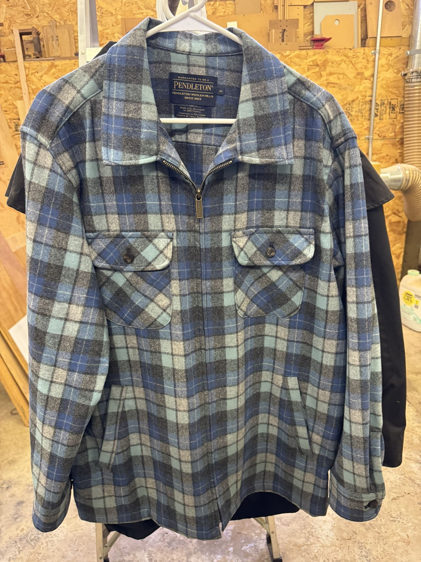 Pendleton Wool Coat mens XL