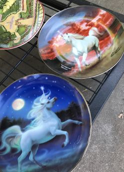 Unicorn plates