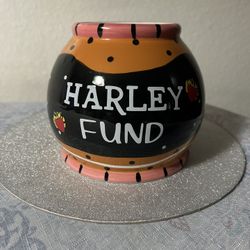 Harley Funds Ceramic Jar