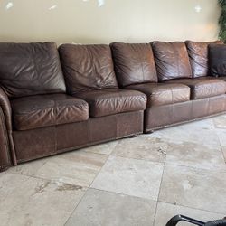 Leather Sofa