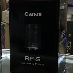 Canon RF-s 55-210mm F5-7.1 IS STM Lens
