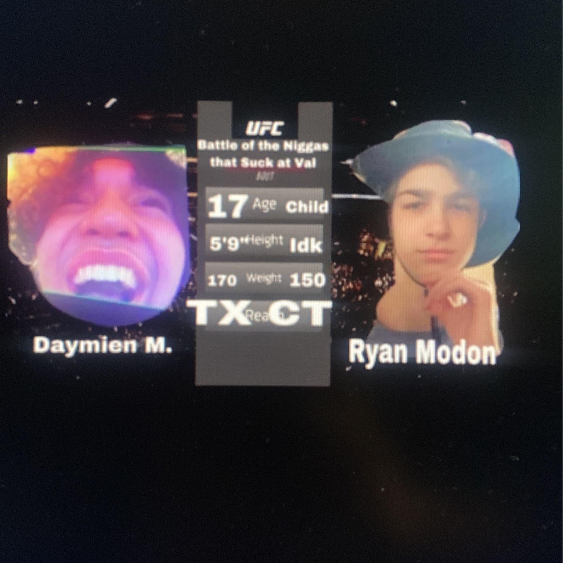 One Ticket For Daymien Vs Ryan TMA