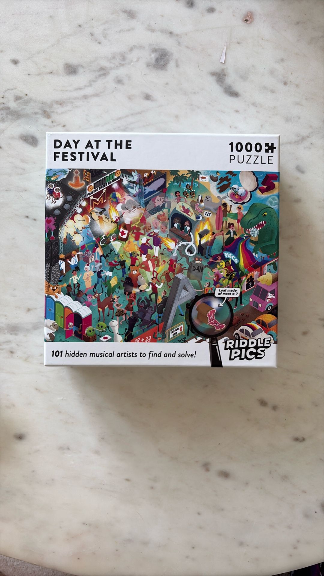 Big Potato Games - Day At The Festival - 1000 Piece Puzzle