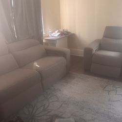 Reclining Couch And Chair 