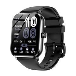 Brand New Smart Watch for Men Women, 1.83" HD Touchsreen, Bluetooth Calling, 5 ATM Water-Resistance, 130+ Sports Modes, Health, Fitness & Sleep Tracke