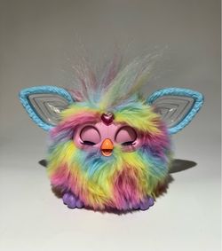 Hasbro 2023 Rainbow Tie- Dye Interactive FURBY