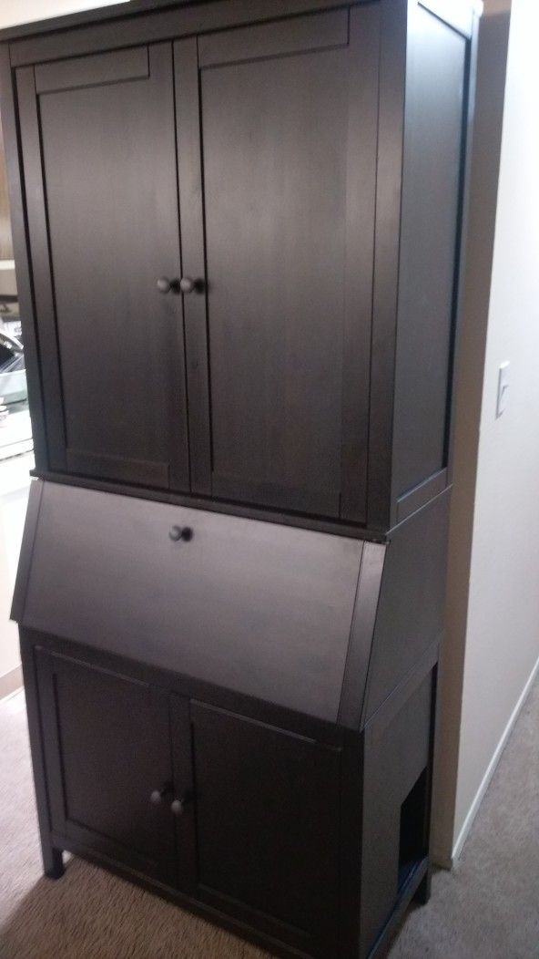 Ikea Hemnes Secretary Desk Desk Design Ideas