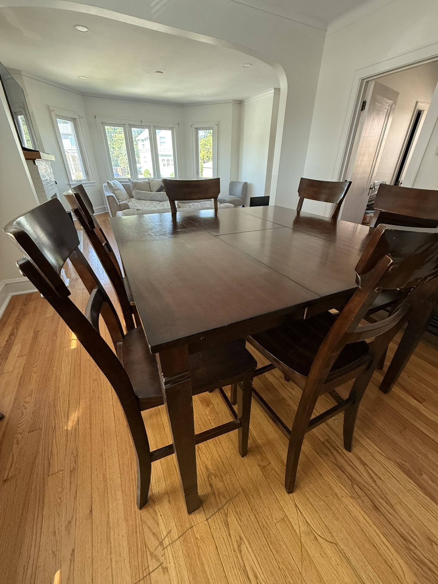 7 Piece Dining Set With 6 Chairs