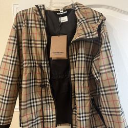 Burberry Coat Size 4