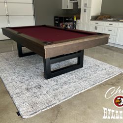 BRAND NEW IN BOX - 7ft 8ft Pool Table - Delivery/setup  & Any Color Felt Included CHIEF BILLIARDS
