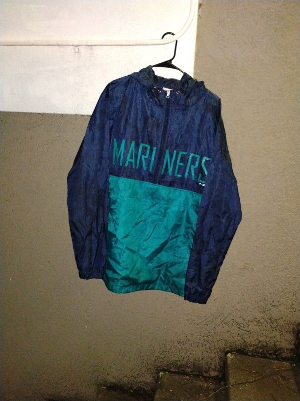 Mariners Light Windbreaker Halfway Zip Pullover