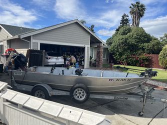 Gregor Aluminum Welded Boat & Trailer