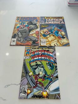 Captain America #311 366 399 (1990 Marvel) Comics Lot FN/VF