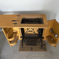 Singer Sewing Antique Cabinet