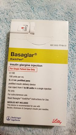 Basaglar Kwik Pen Insulin For Sale In Riverside Ca Offerup