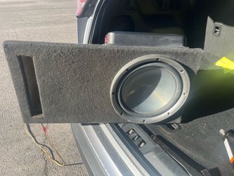 Kenwood Subwoofer in Ported Enclosure Box