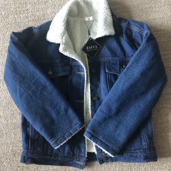 Sherpa Lined Jean Jacket