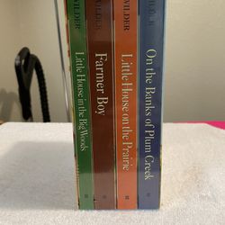Set Of Little House On The Prairie Books New In Plastic 