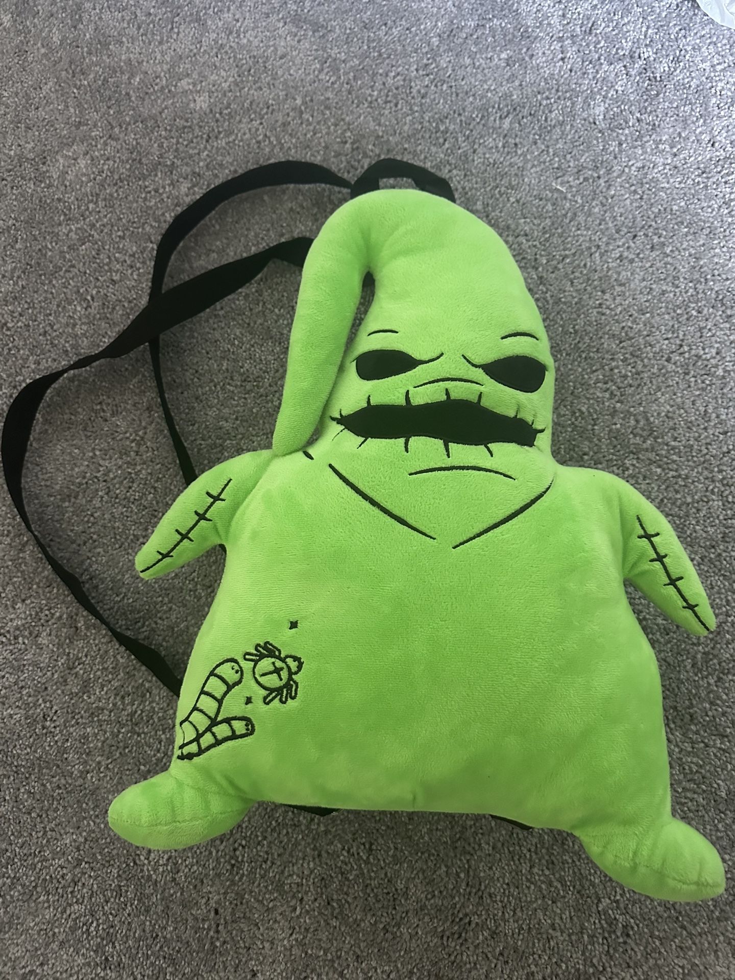 Disney Nightmare Before Christmas Oogie Boogie Plush Backpack