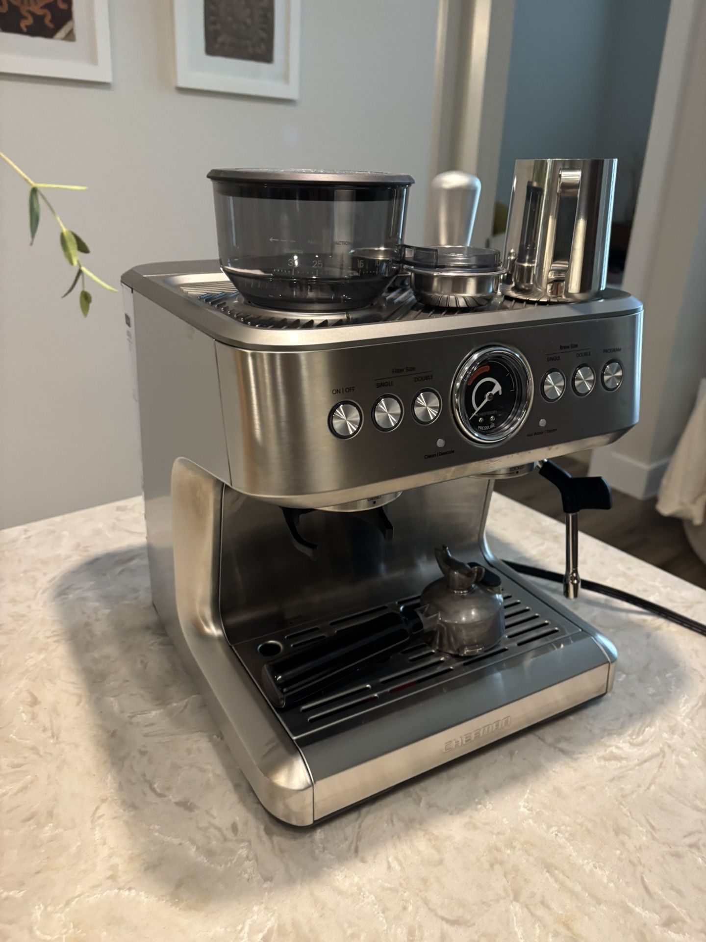 Chefman Crema Supreme Espresso Machine