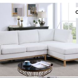 2PC Designer Off white Sectional