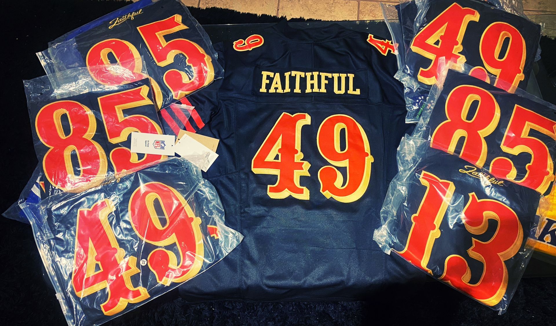 49er Jerseys “ Faithful To The Bay.”
