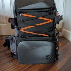 K&F Concept 32L Camera Bag + Sling Bag Insert + Waterproof Rain Cover