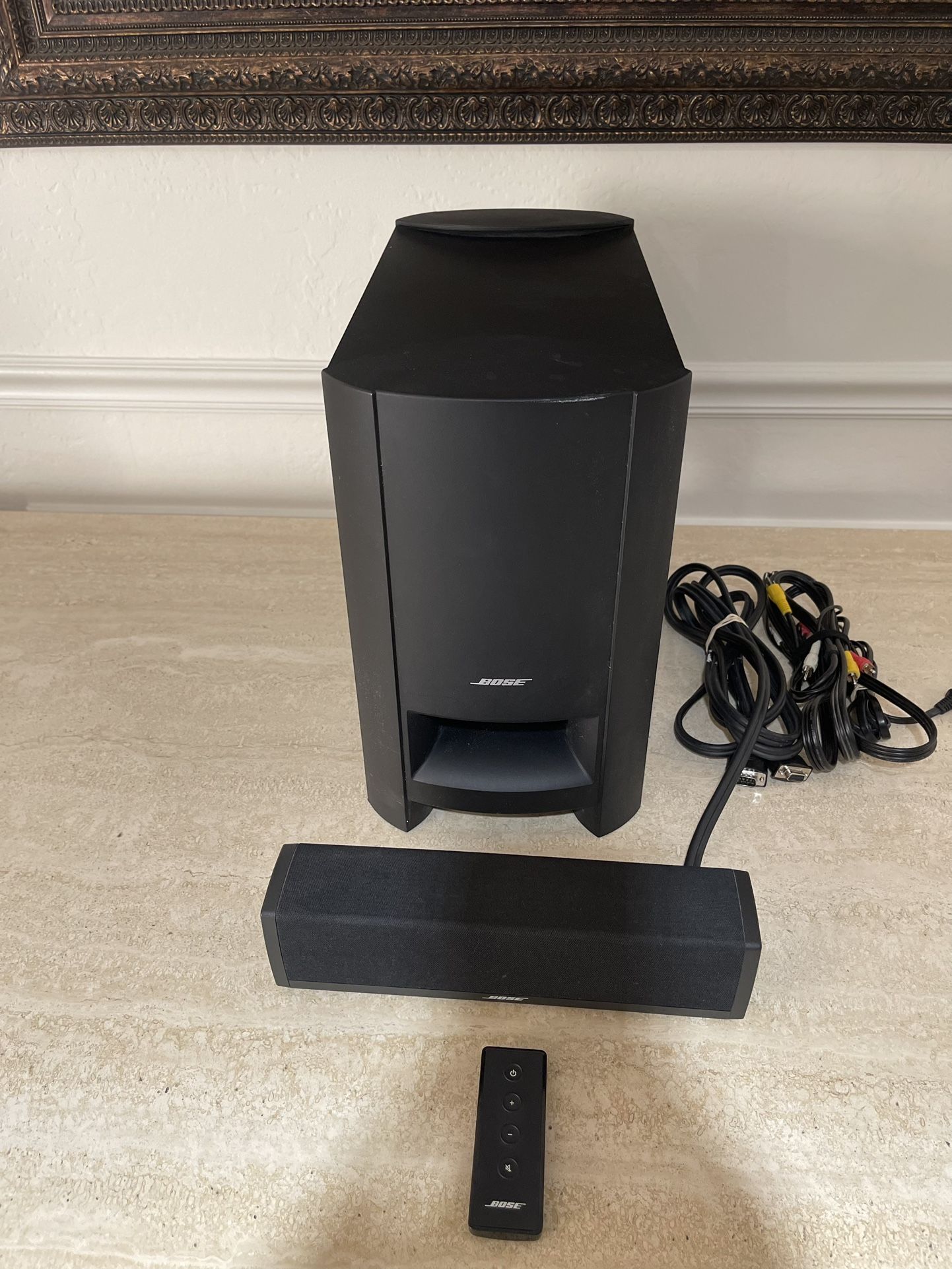 BOSE CineMate 10 Home Theater Speaker System With Remote Control