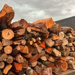 Dry Split Almond mix Firewood!!!Ready Too Burn Seasoned Wood!!!