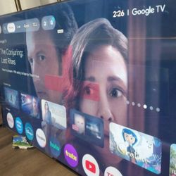 85 In Hisiense Google Android Smart Tv 4k Great Condition Like New Come With Wall Mount Set Great Quality Pic 