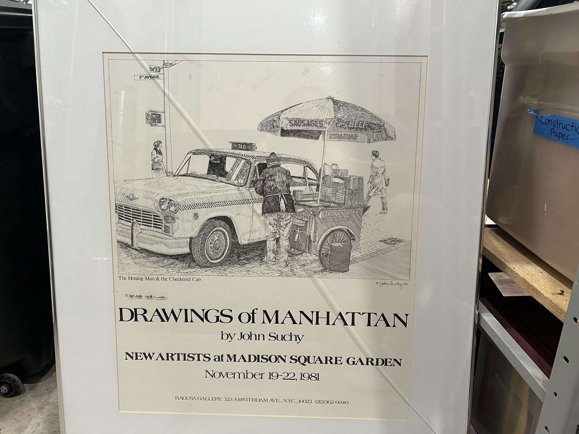 John Suchy - Drawings Of Manhattan (28” X 32”)