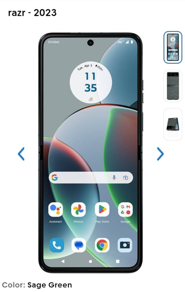 Start a new line on our $60 Plan and take the Razr home for only $9999!