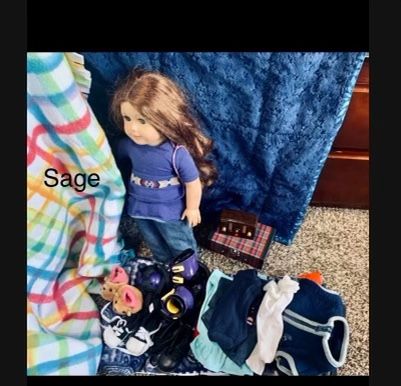 American girl Doll, Sage