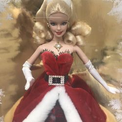 2007 holiday Barbie doll highly collectible