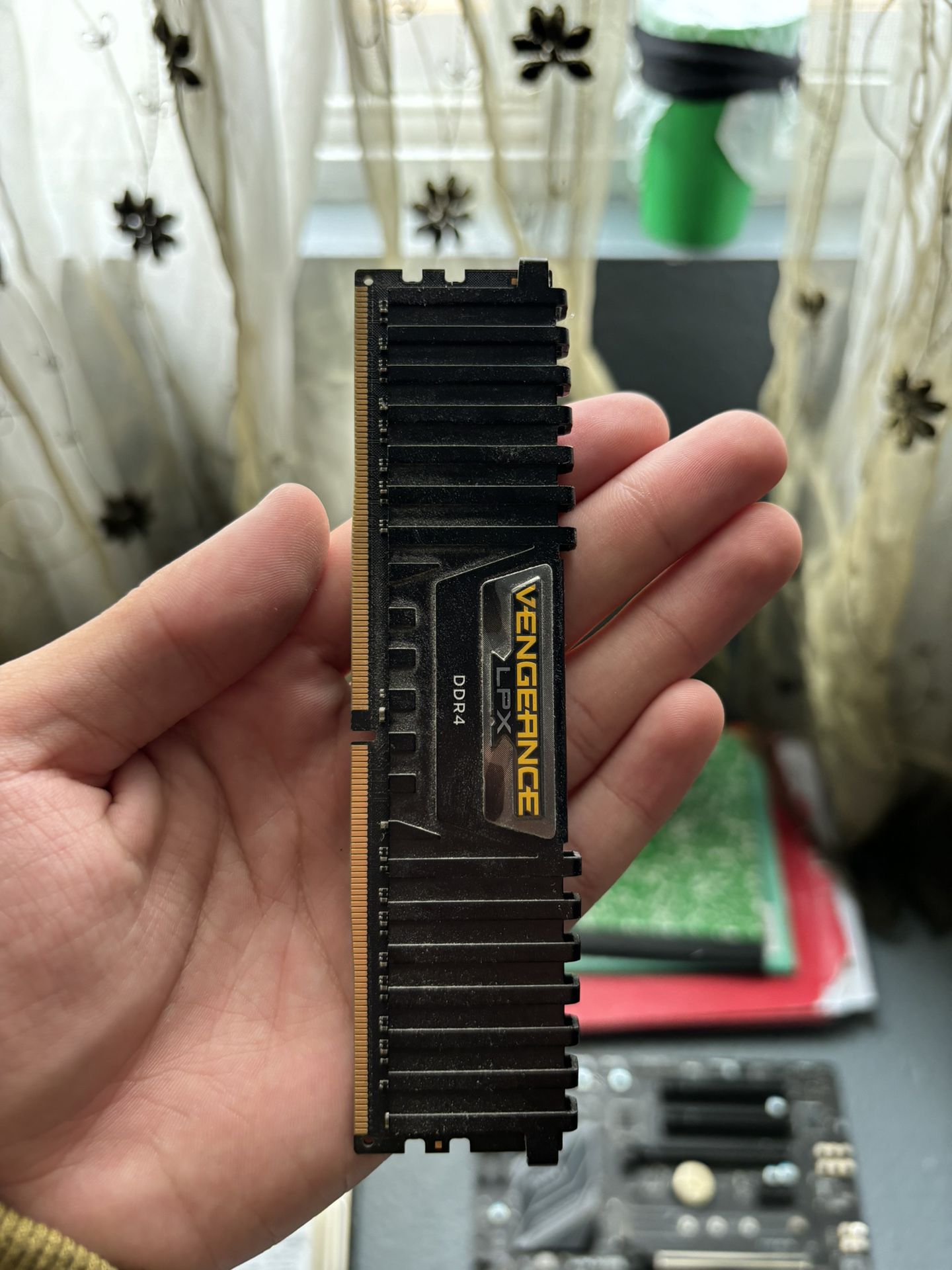 Corsair Vengeance LPX 16GB (2x8GB) DDR4 DRAM 3200MHz C16 Desktop Memory Kit - Black