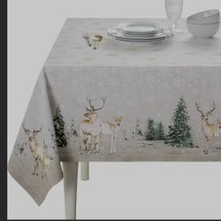 Maison d' Hermine Table Cloth Rectangle Table 100% Cotton 60 x 90 Inches Fall Tablecloth