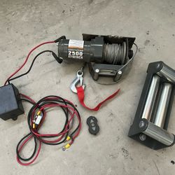 Badland 2500 atv utility winch