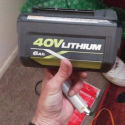 Ryobi 6amp 40 V Battery 