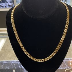 Cuban Chain 95.6g 22” 14k